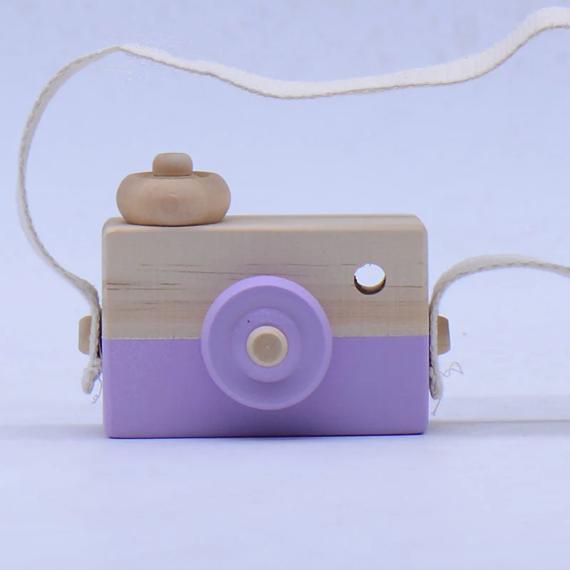 Appareil Photo Jouet en Bois pour Enfants – Style Classique et Ludique, Unisexe, Développement Intellectuel - Image 3