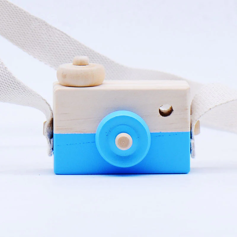 Appareil Photo Jouet en Bois pour Enfants – Style Classique et Ludique, Unisexe, Développement Intellectuel - Image 4