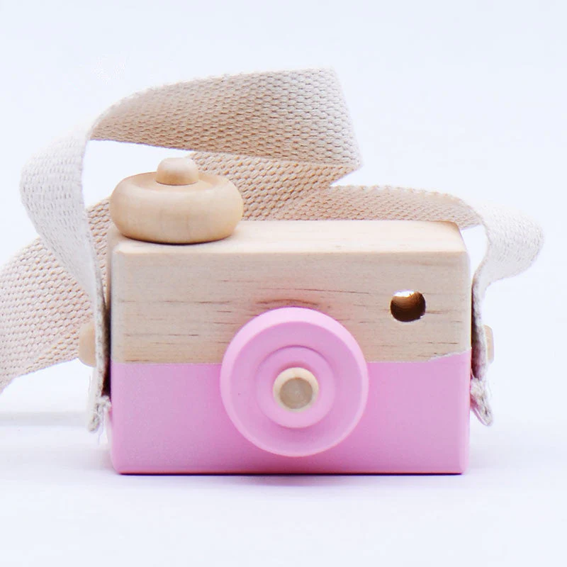 Appareil Photo Jouet en Bois pour Enfants – Style Classique et Ludique, Unisexe, Développement Intellectuel - Image 6
