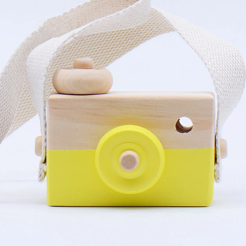 Appareil Photo Jouet en Bois pour Enfants – Style Classique et Ludique, Unisexe, Développement Intellectuel - Image 7