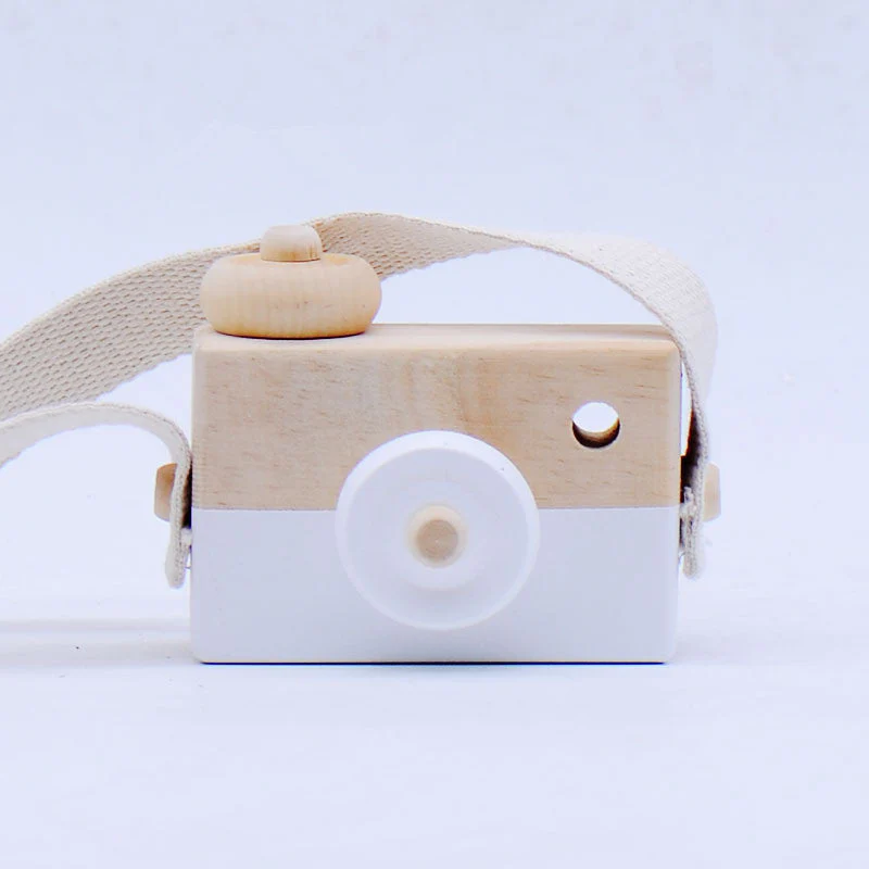 Appareil Photo Jouet en Bois pour Enfants – Style Classique et Ludique, Unisexe, Développement Intellectuel - Image 9