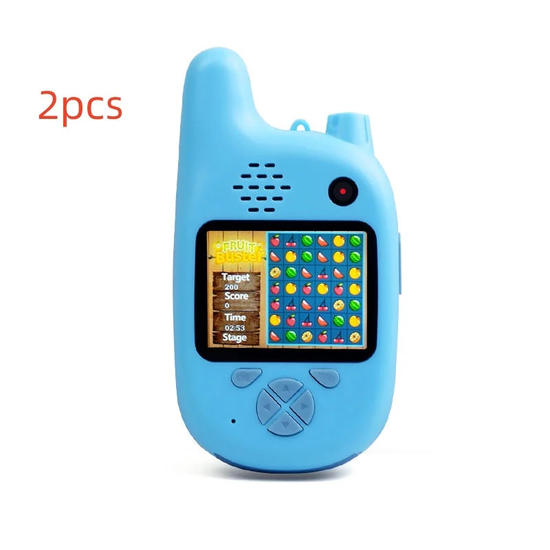 Appareil Photo Numérique Ludique pour Enfants avec Fonctions Walkie-Talkie et Jeux - Mixte - Image 2