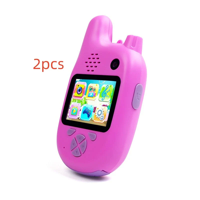 Appareil Photo Numérique Ludique pour Enfants avec Fonctions Walkie-Talkie et Jeux - Mixte - Image 3