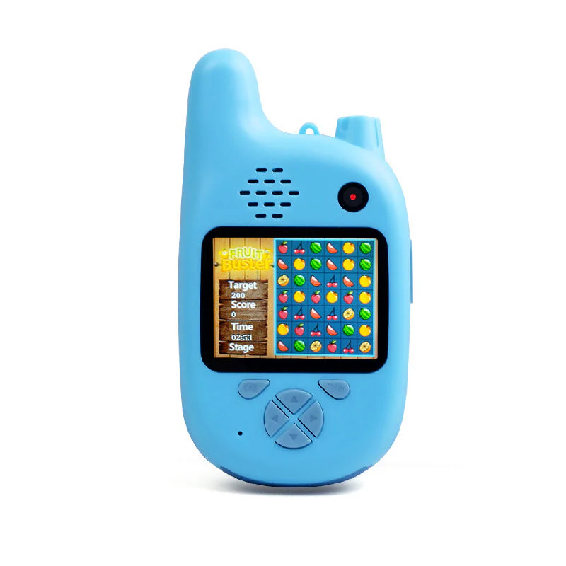 Appareil Photo Numérique Ludique pour Enfants avec Fonctions Walkie-Talkie et Jeux - Mixte - Image 4