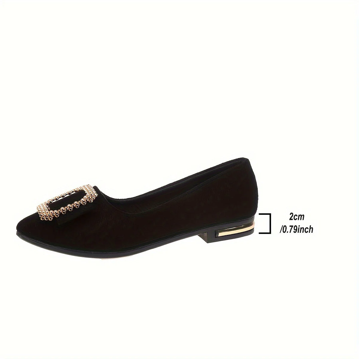 Ballerines élégantes à bout pointu pour femme avec boucle ornementale – Style chic et raffiné pour toutes occasions - Image 10