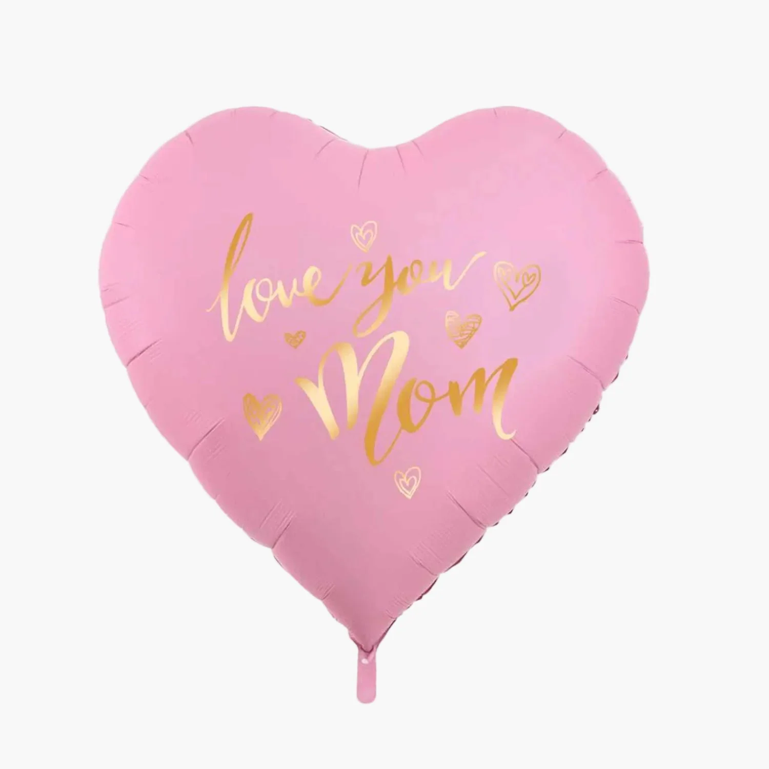 Ballon géant en forme de cœur avec message 'Love You Mom' – Décoration élégante pour la fête des mères, femme - Image 7