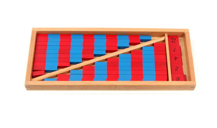 Barres Numériques Montessori en Bois pour Éducation Précoce - Jouet Éducatif Mixte - Image 4