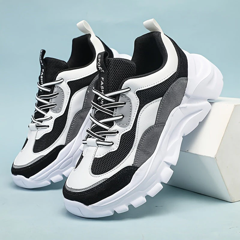 Baskets Chunky Femme Style Urbain Sport Décontracté - Image 10