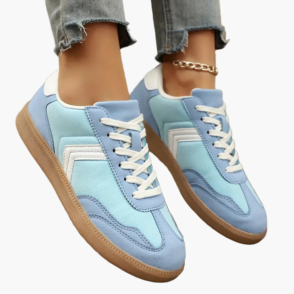 Baskets décontractées pour femme style rétro urbain - Image 15