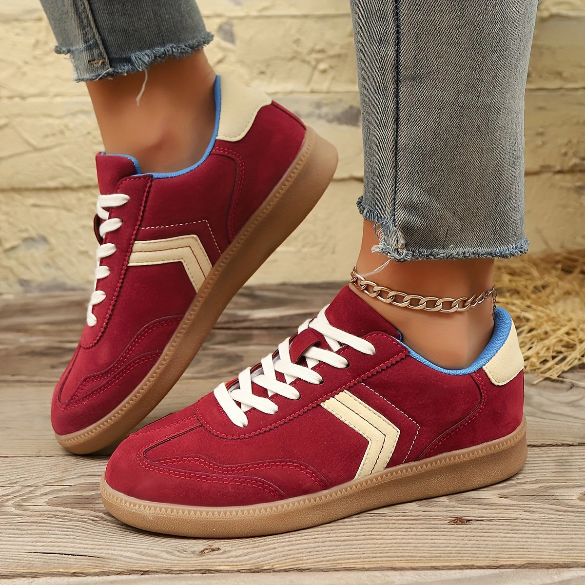 Baskets décontractées pour femme style rétro urbain - Image 8