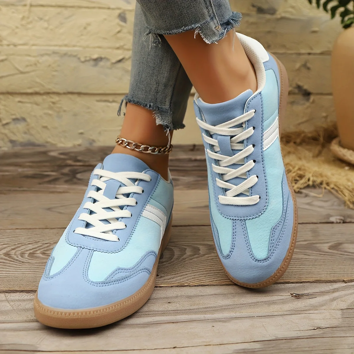 Baskets décontractées pour femme style rétro urbain - Image 9