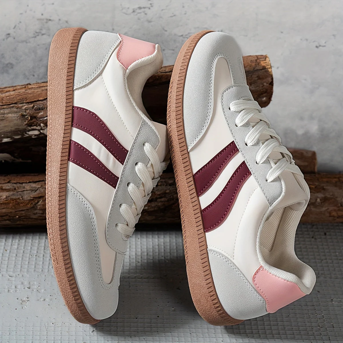 Baskets décontractées pour femme style rétro urbain – Sneakers mode tous les jours - Image 5