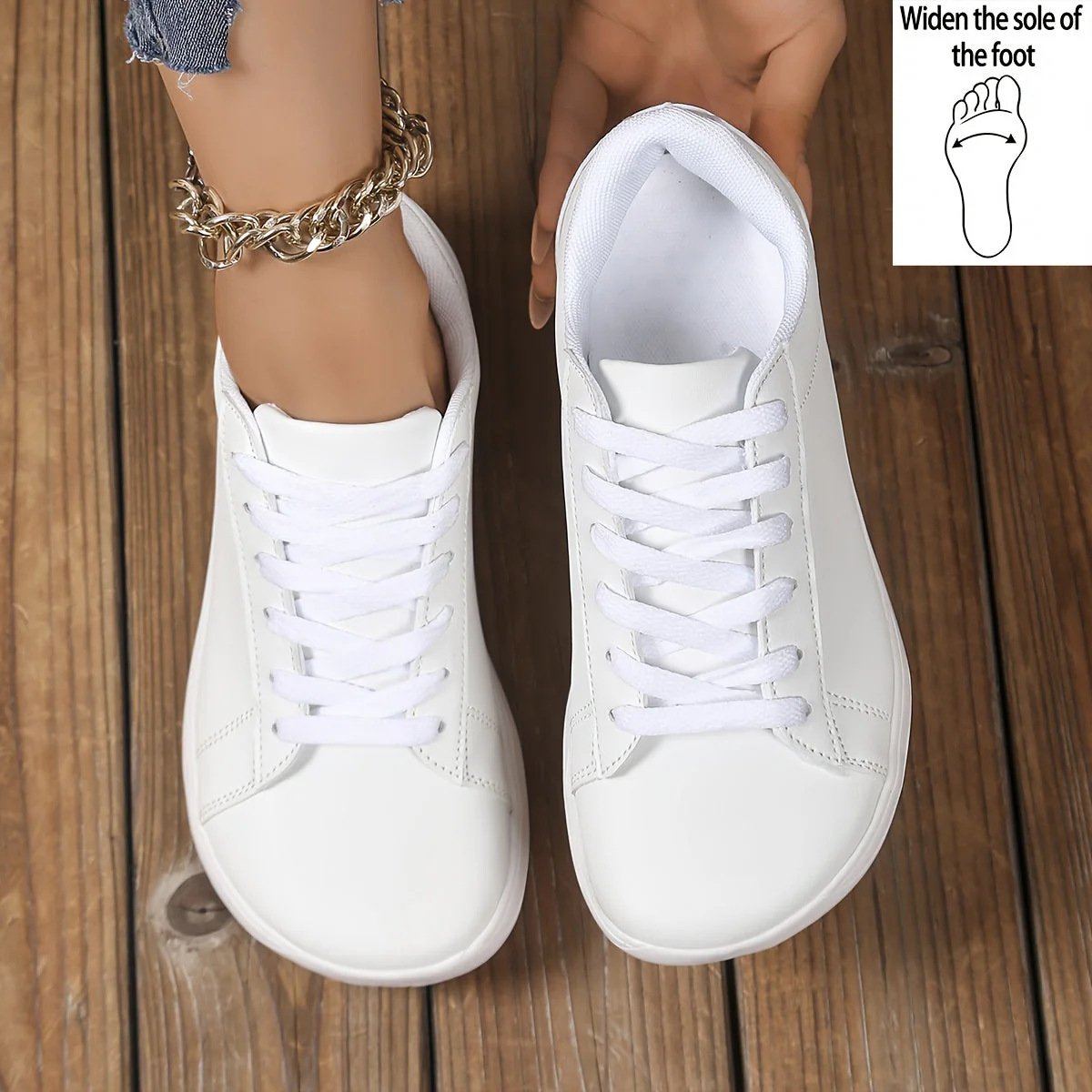 Baskets décontractées pour femme style urbain à lacets – Chaussures polyvalentes confortables pour tous les jours - Image 6