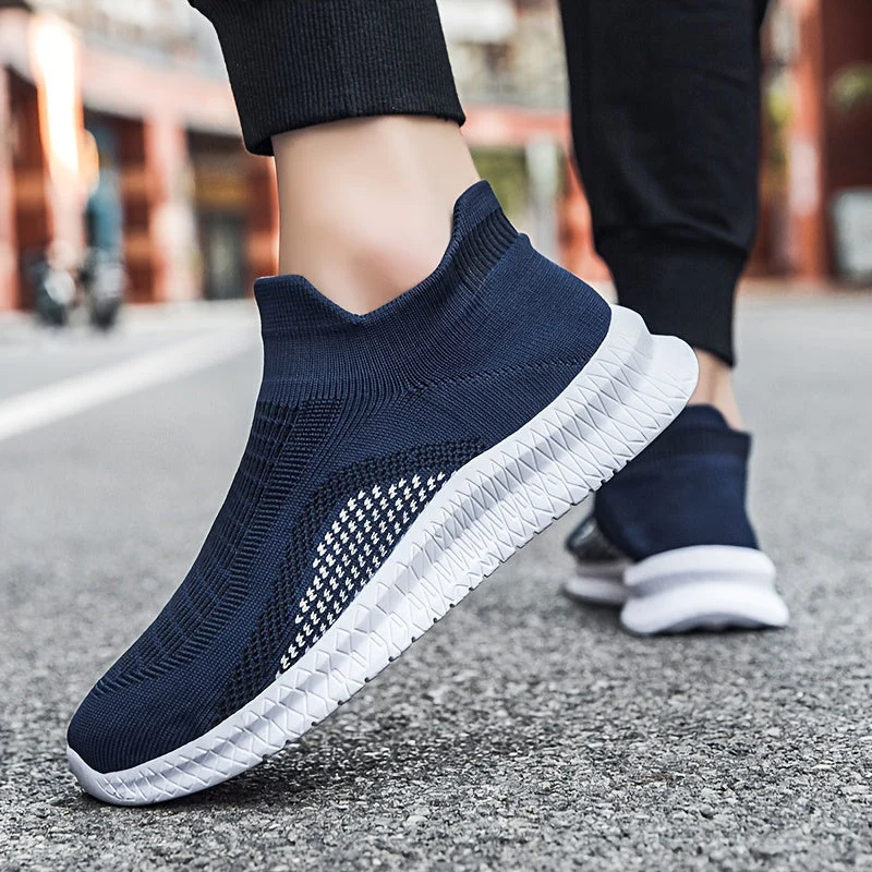 Baskets décontractées pour homme style urbain à enfiler – chaussures de marche légères - Image 10