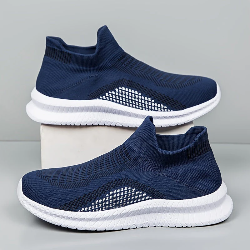 Baskets décontractées pour homme style urbain à enfiler – chaussures de marche légères - Image 3