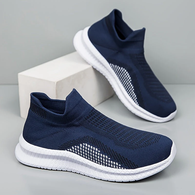 Baskets décontractées pour homme style urbain à enfiler – chaussures de marche légères - Image 7