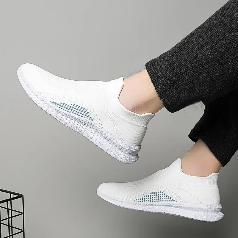 Baskets décontractées pour homme style urbain à enfiler – chaussures de marche légères - Image 8