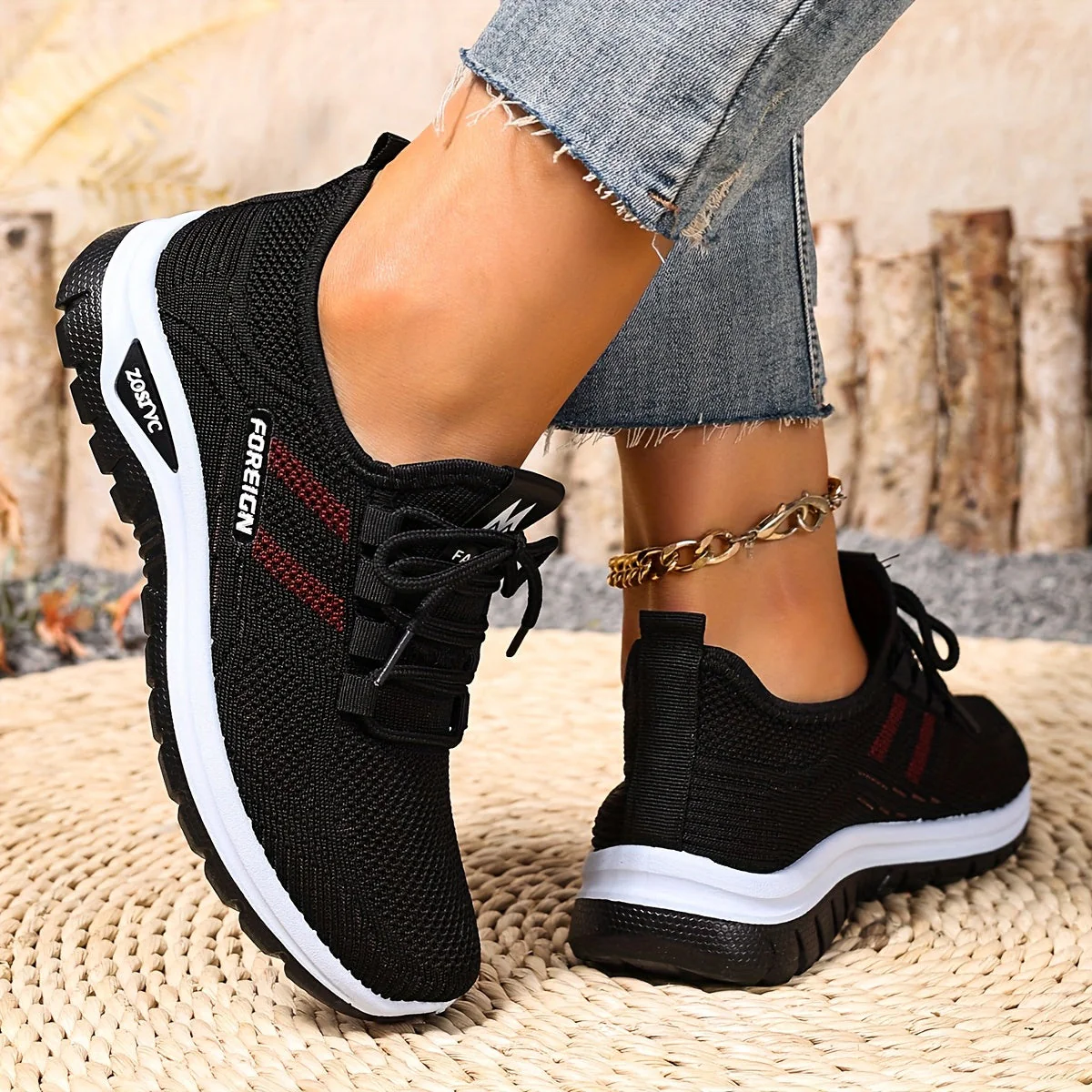 Baskets Femme Décontractées Style Sport pour Marche et Quotidien - Image 10
