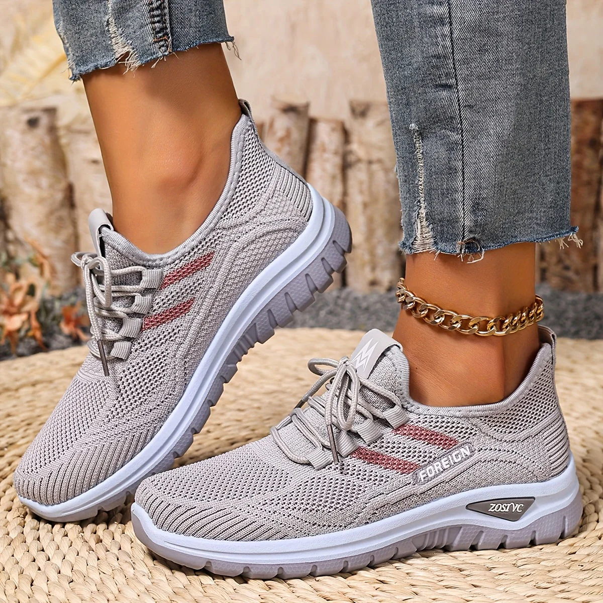 Baskets Femme Décontractées Style Sport pour Marche et Quotidien - Image 13