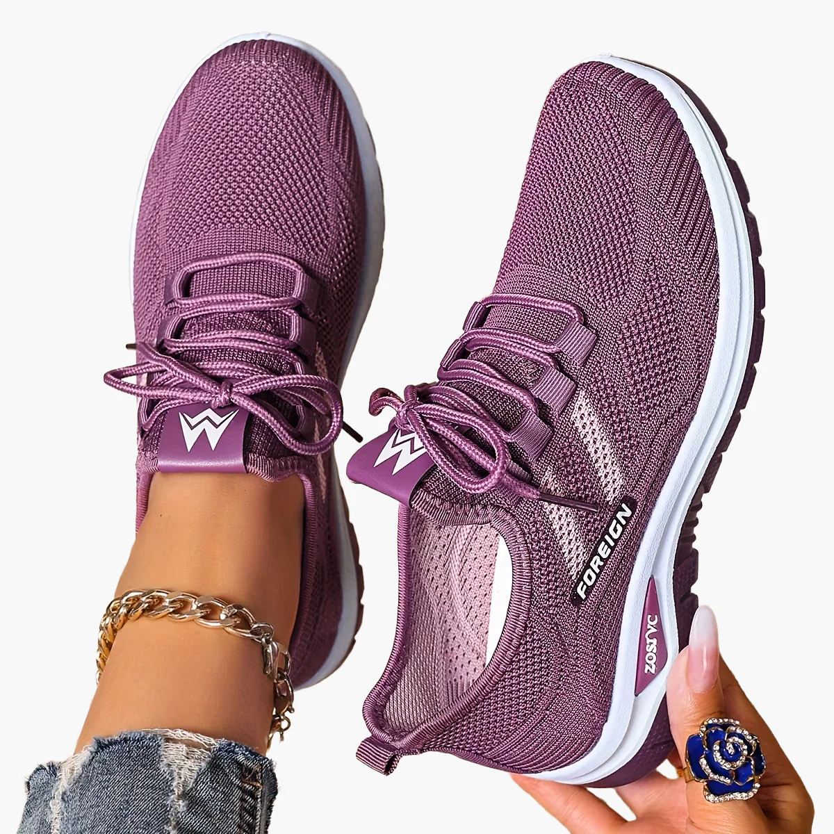 Baskets Femme Décontractées Style Sport pour Marche et Quotidien - Image 27