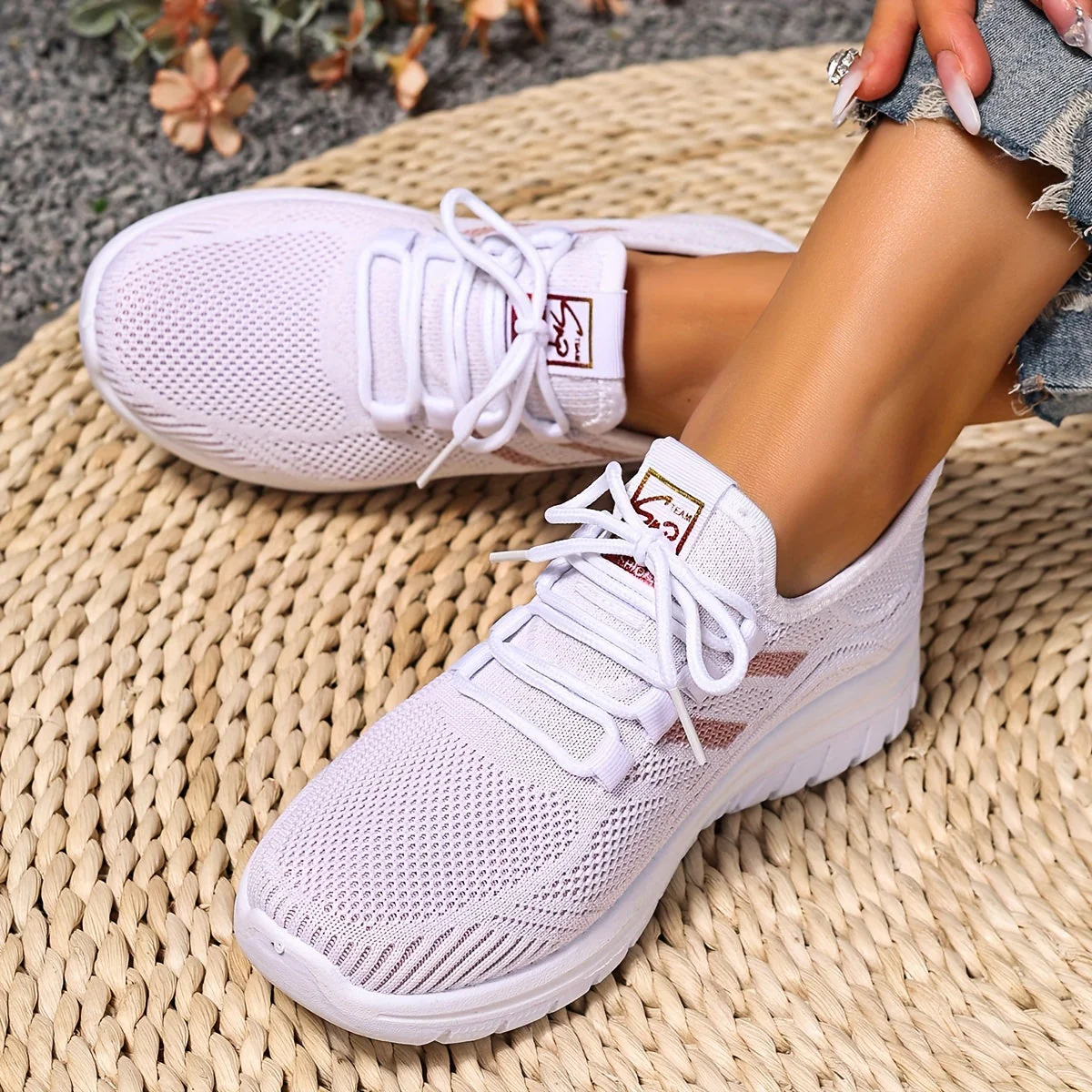 Baskets Femme Décontractées Style Sport pour Marche et Quotidien - Image 8