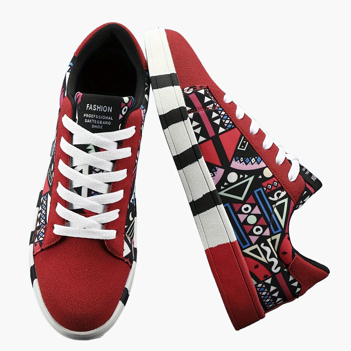 Baskets Homme Style Graphique Urbain pour Loisirs et Extérieur - Image 10