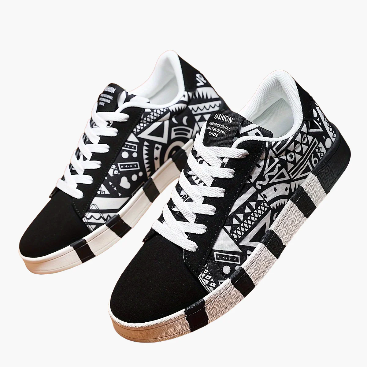 Baskets Homme Style Graphique Urbain pour Loisirs et Extérieur - Image 12