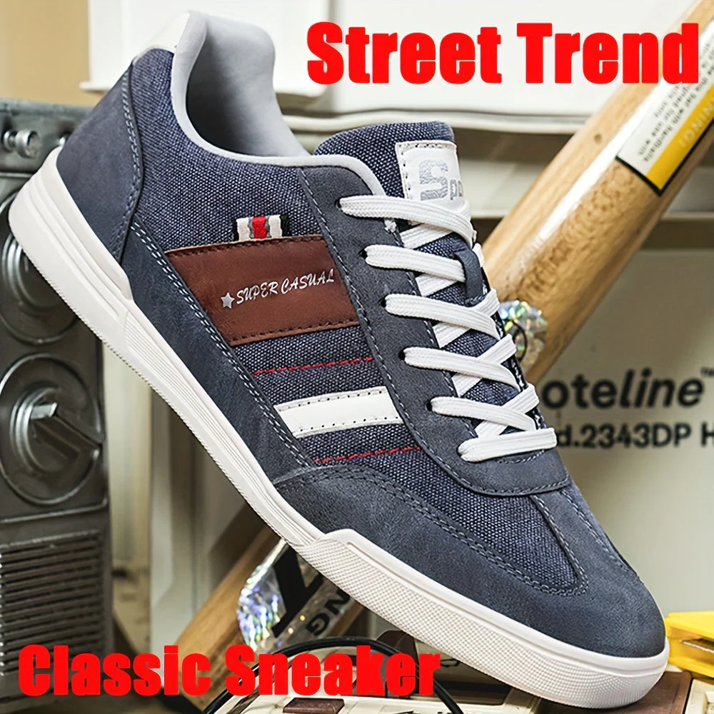 Baskets Homme Style Vintage Décontracté pour Usage Quotidien et Loisirs - Super Casual - Image 3