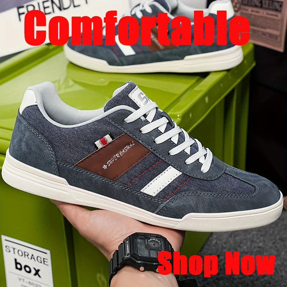 Baskets Homme Style Vintage Décontracté pour Usage Quotidien et Loisirs - Super Casual - Image 6