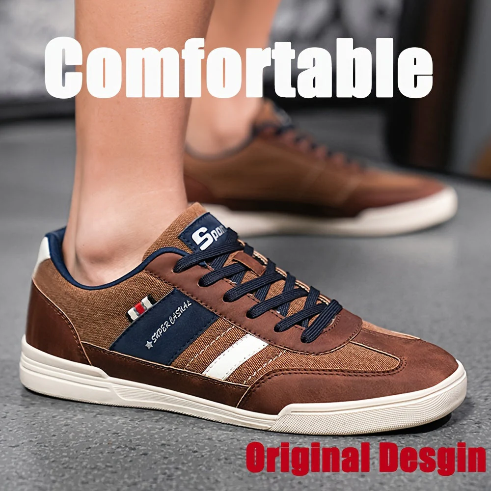 Baskets Homme Style Vintage Décontracté pour Usage Quotidien et Loisirs - Super Casual - Image 9