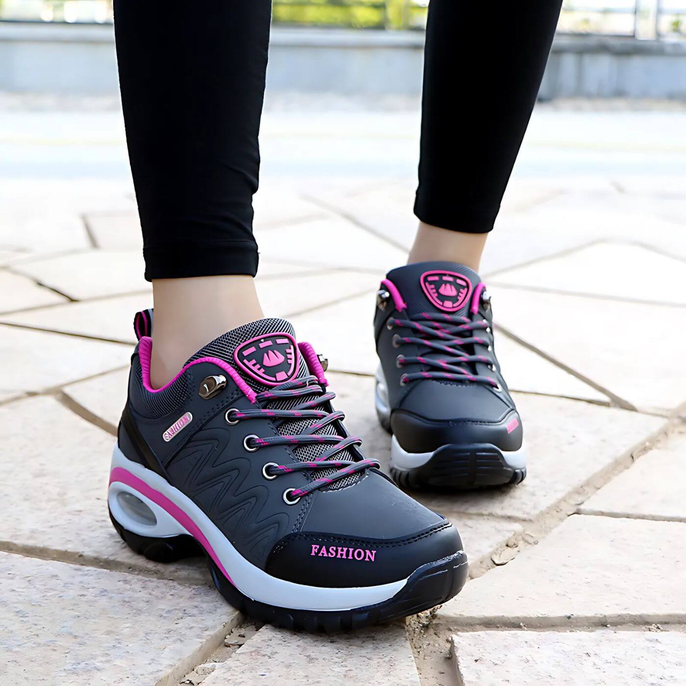 Baskets de marche confort femme – Style sport et maintien ergonomique - Image 4