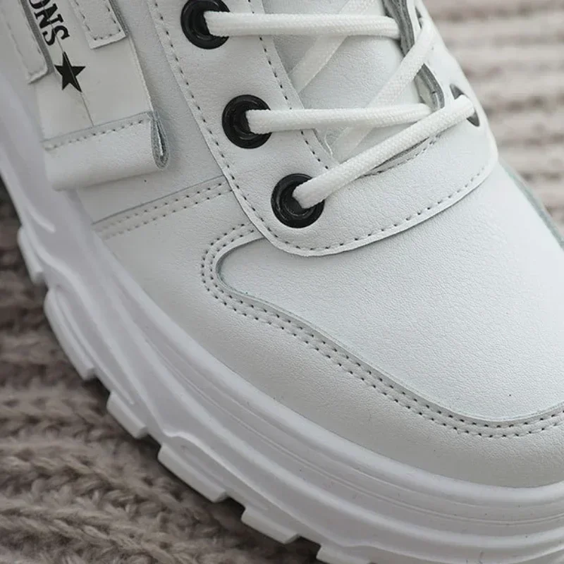 Baskets montantes d'hiver pour femmes - Style urbain chaud et tendance - Image 5