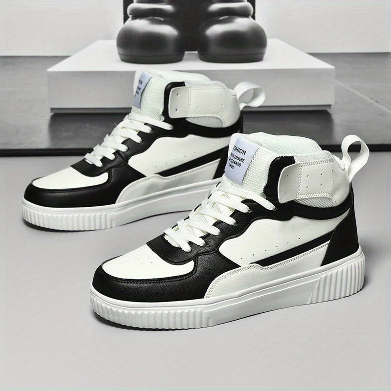 Baskets montantes homme style urbain pour sport et loisirs - Image 3