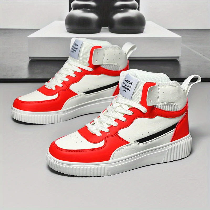 Baskets montantes homme style urbain pour sport et loisirs - Image 4