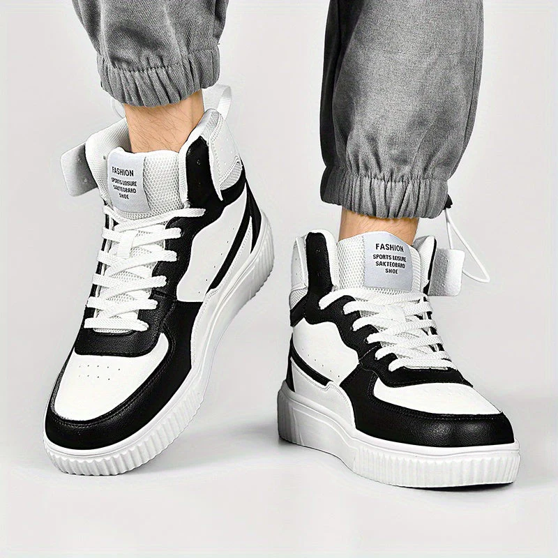 Baskets montantes homme style urbain pour sport et loisirs - Image 6