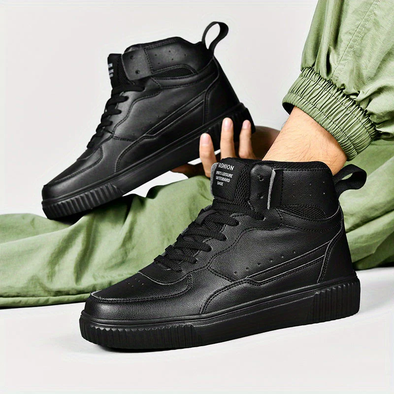 Baskets montantes homme style urbain pour sport et loisirs - Image 8