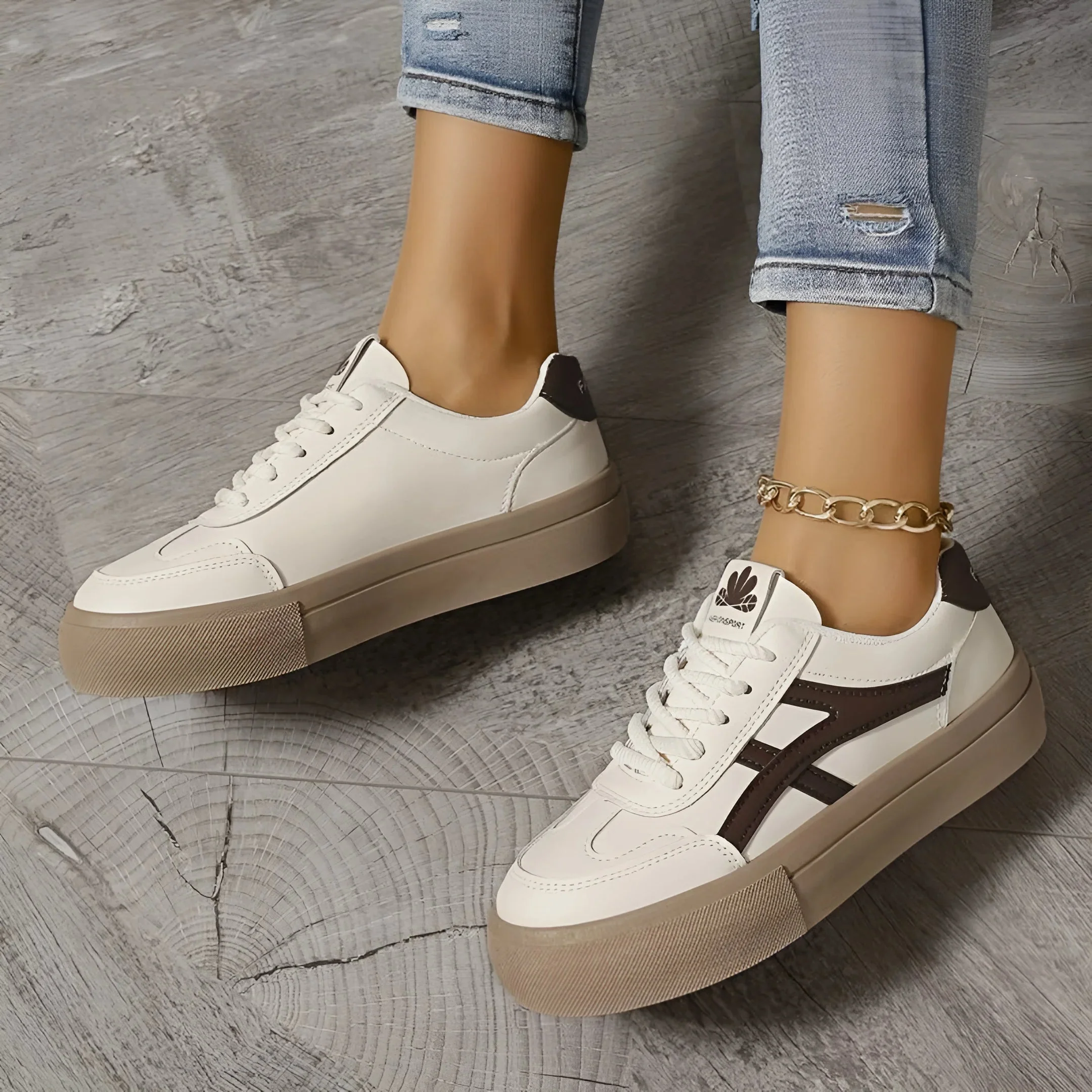 Baskets orthopédiques femme style rétro pour confort quotidien et marche urbaine - Image 5