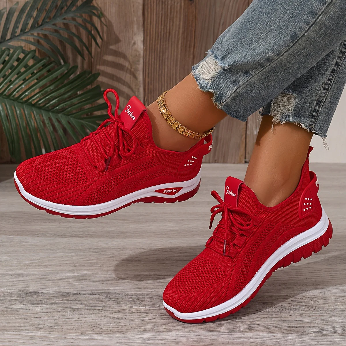 Baskets de sport décontractées pour femme style running polyvalent - Image 13