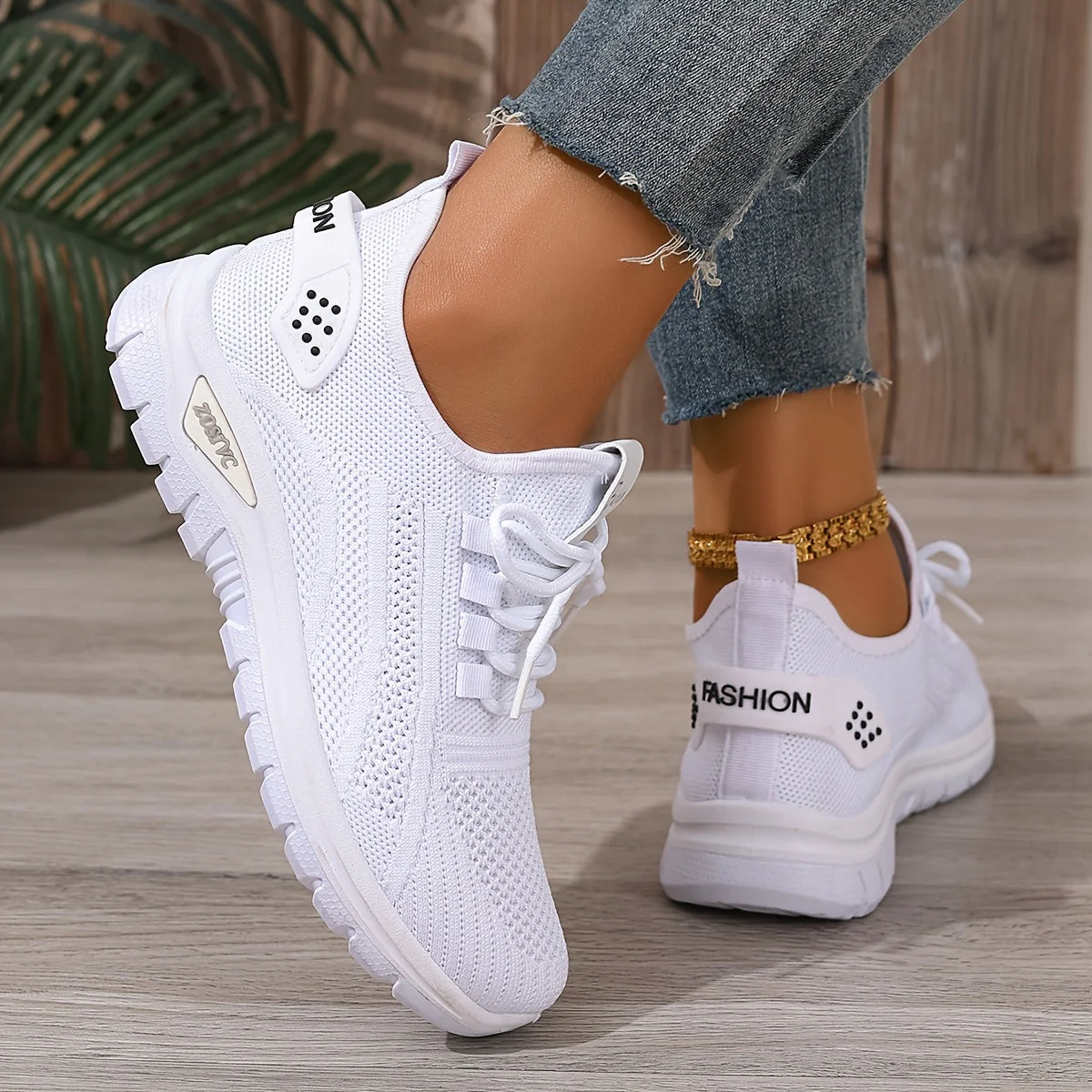 Baskets de sport décontractées pour femme style running polyvalent - Image 14