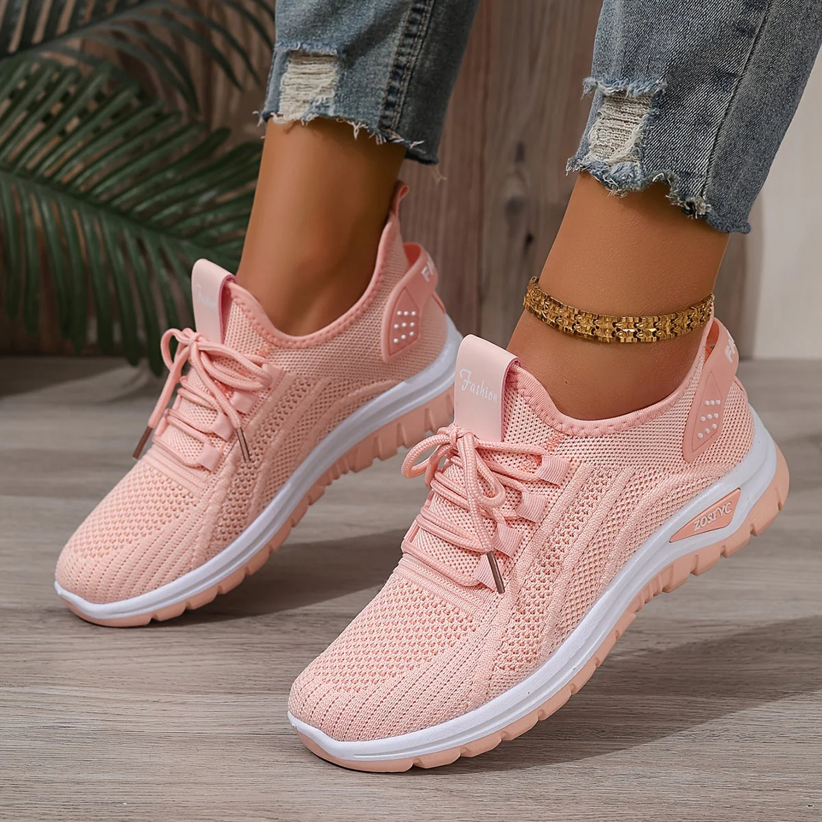 Baskets de sport décontractées pour femme style running polyvalent - Image 19