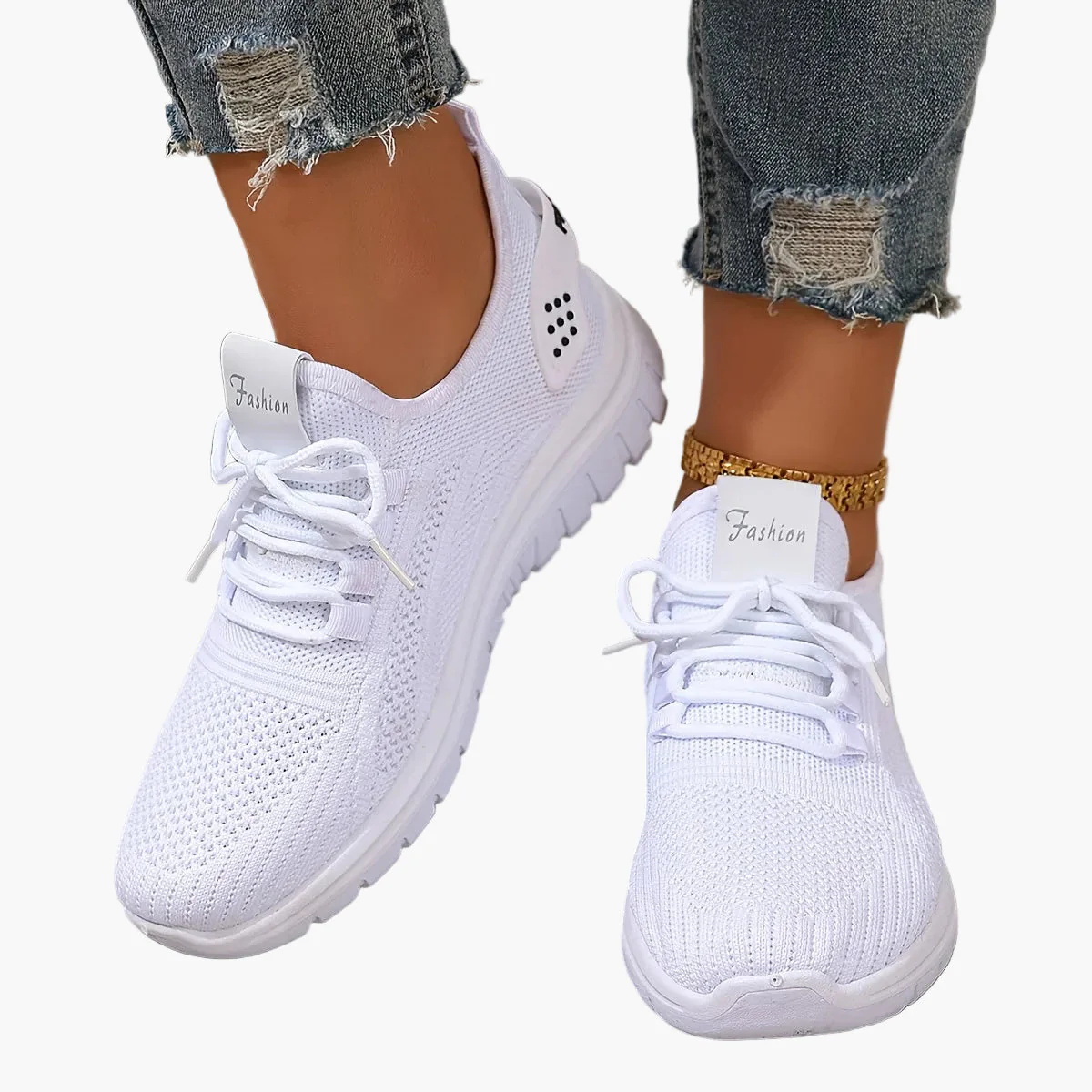 Baskets de sport décontractées pour femme style running polyvalent - Image 20