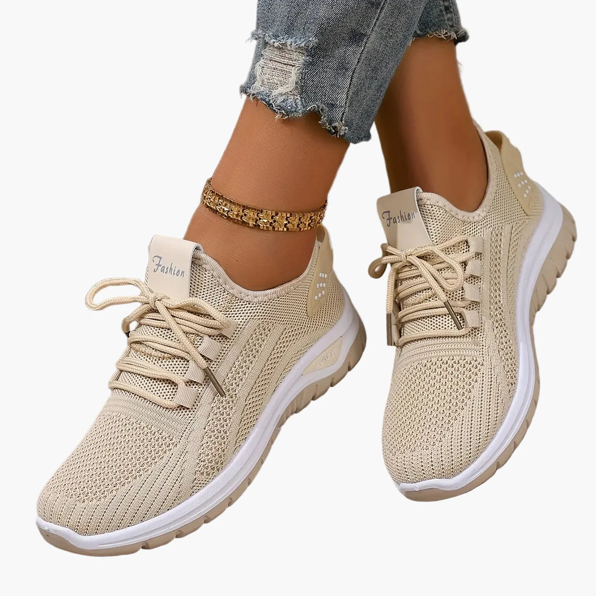 Baskets de sport décontractées pour femme style running polyvalent - Image 22