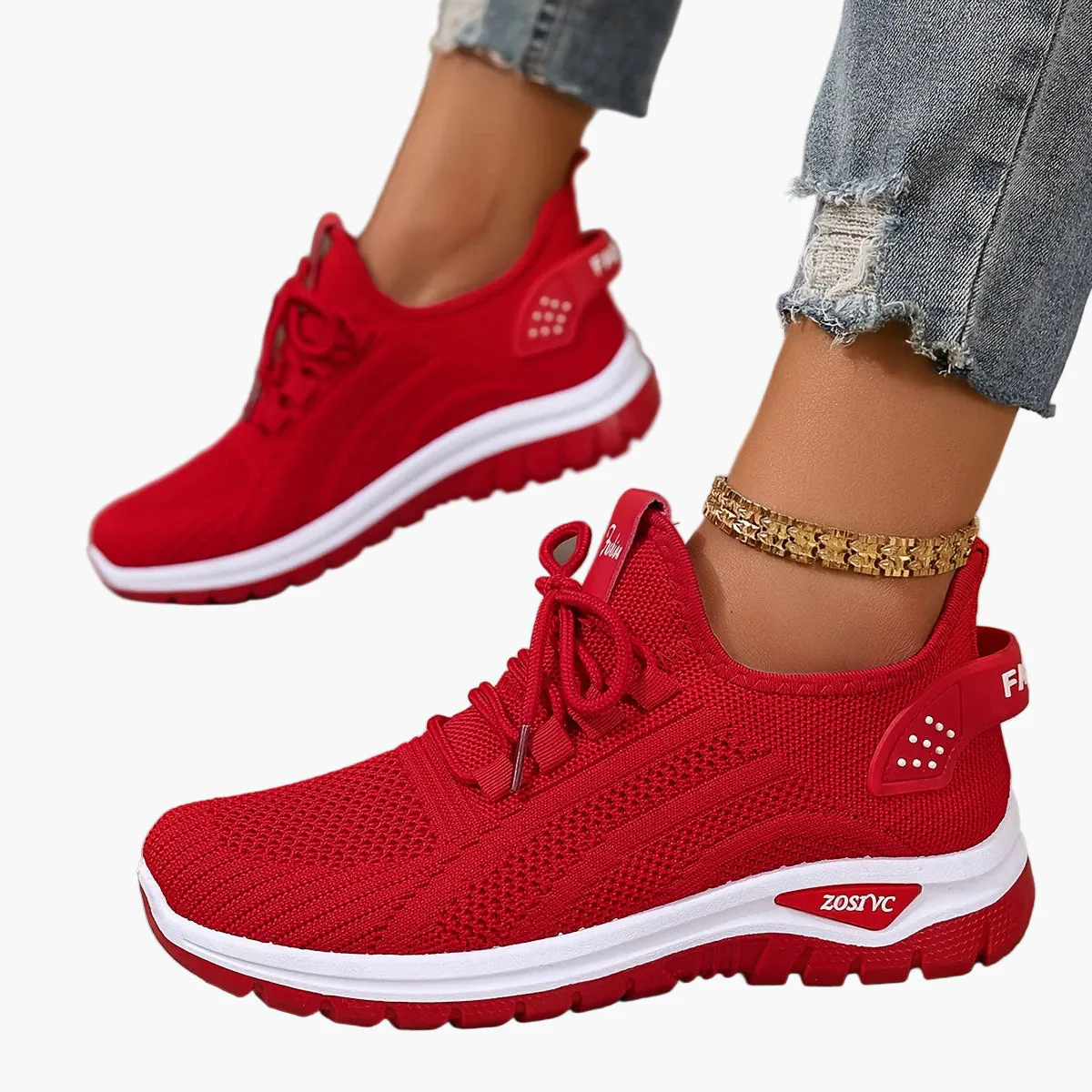 Baskets de sport décontractées pour femme style running polyvalent - Image 23