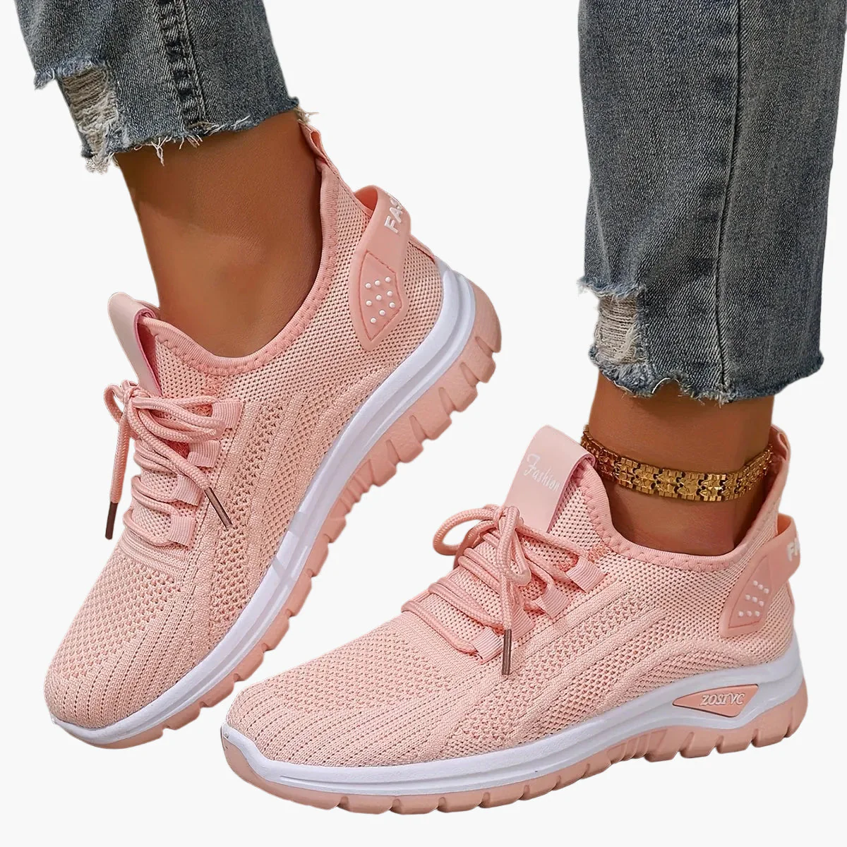 Baskets de sport décontractées pour femme style running polyvalent - Image 24
