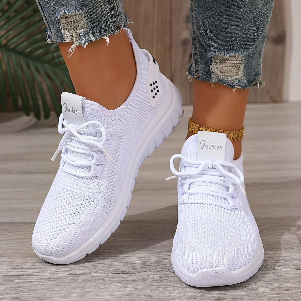 Baskets de sport décontractées pour femme style running polyvalent - Image 5