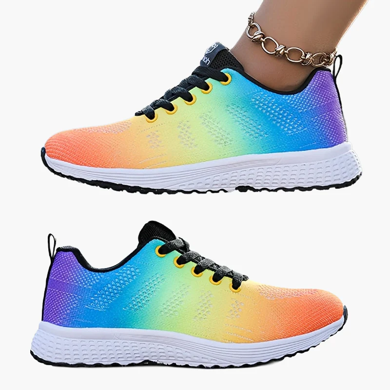 Baskets de sport femme confort pour marche et fitness style décontracté - Image 9