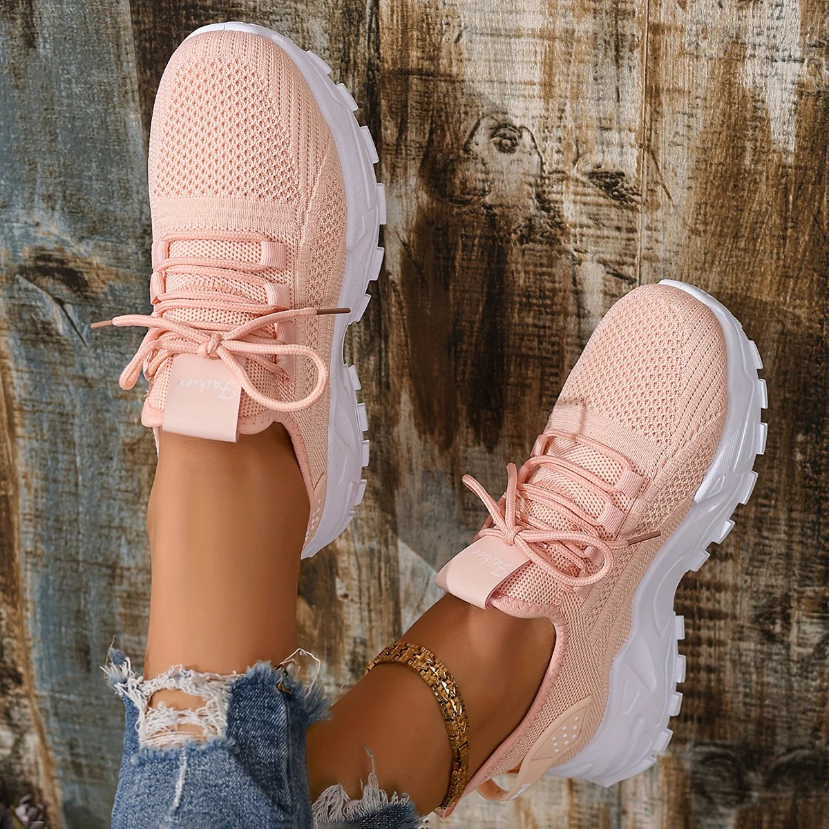 Baskets de sport femme ultra-légères style running pour loisirs et marche - Image 12