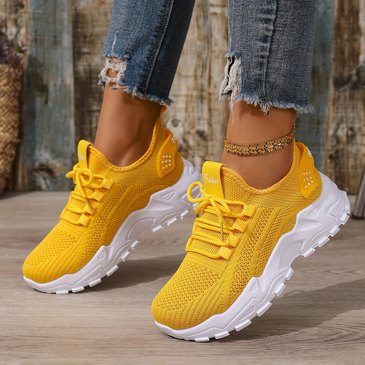 Baskets de sport femme ultra-légères style running pour loisirs et marche - Image 13