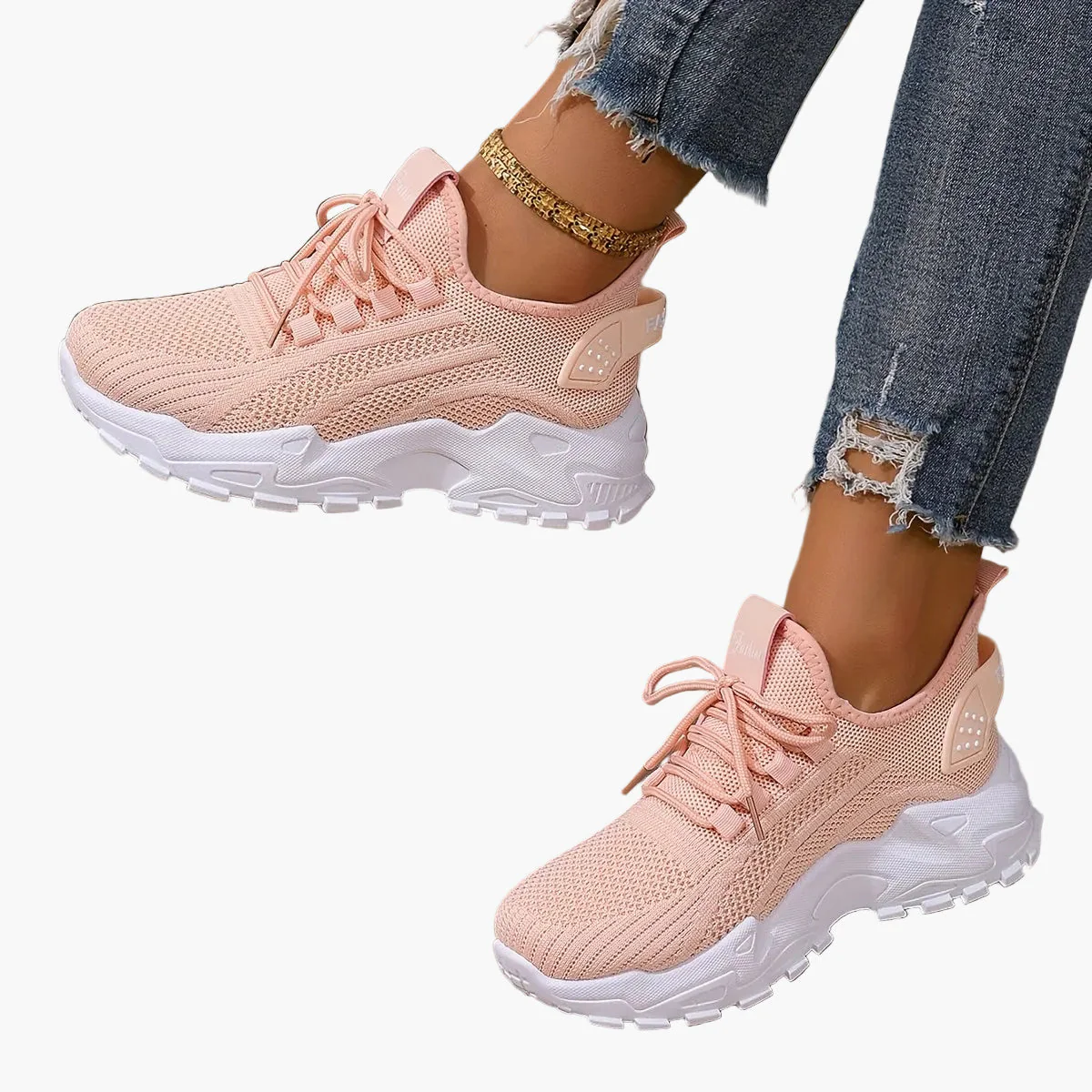 Baskets de sport femme ultra-légères style running pour loisirs et marche - Image 18