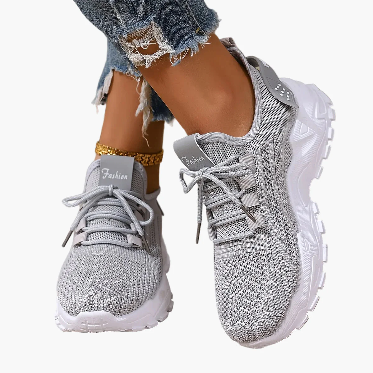 Baskets de sport femme ultra-légères style running pour loisirs et marche - Image 21